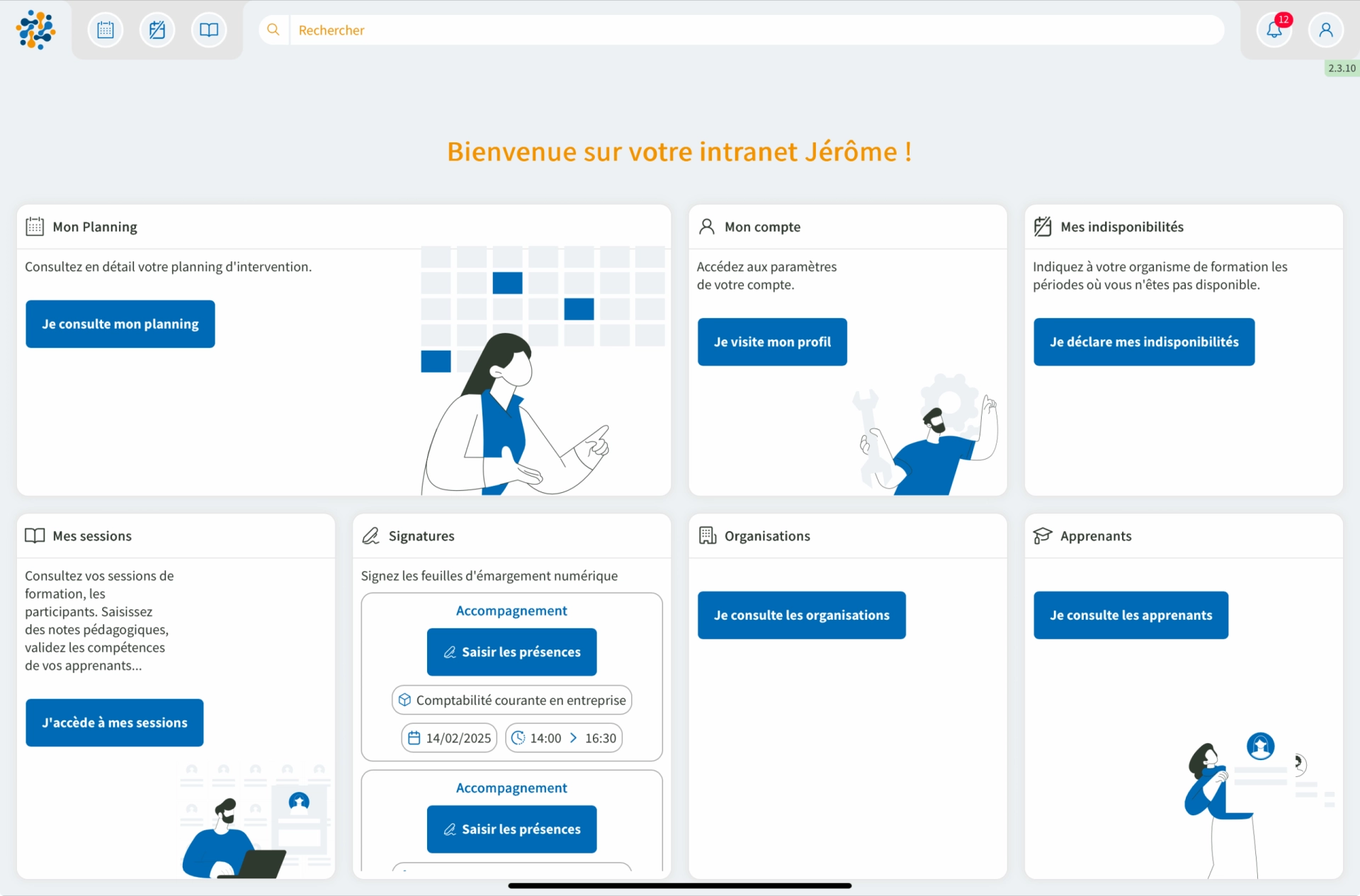 Vos espaces intranet et extranet sont intégrés à Formdev