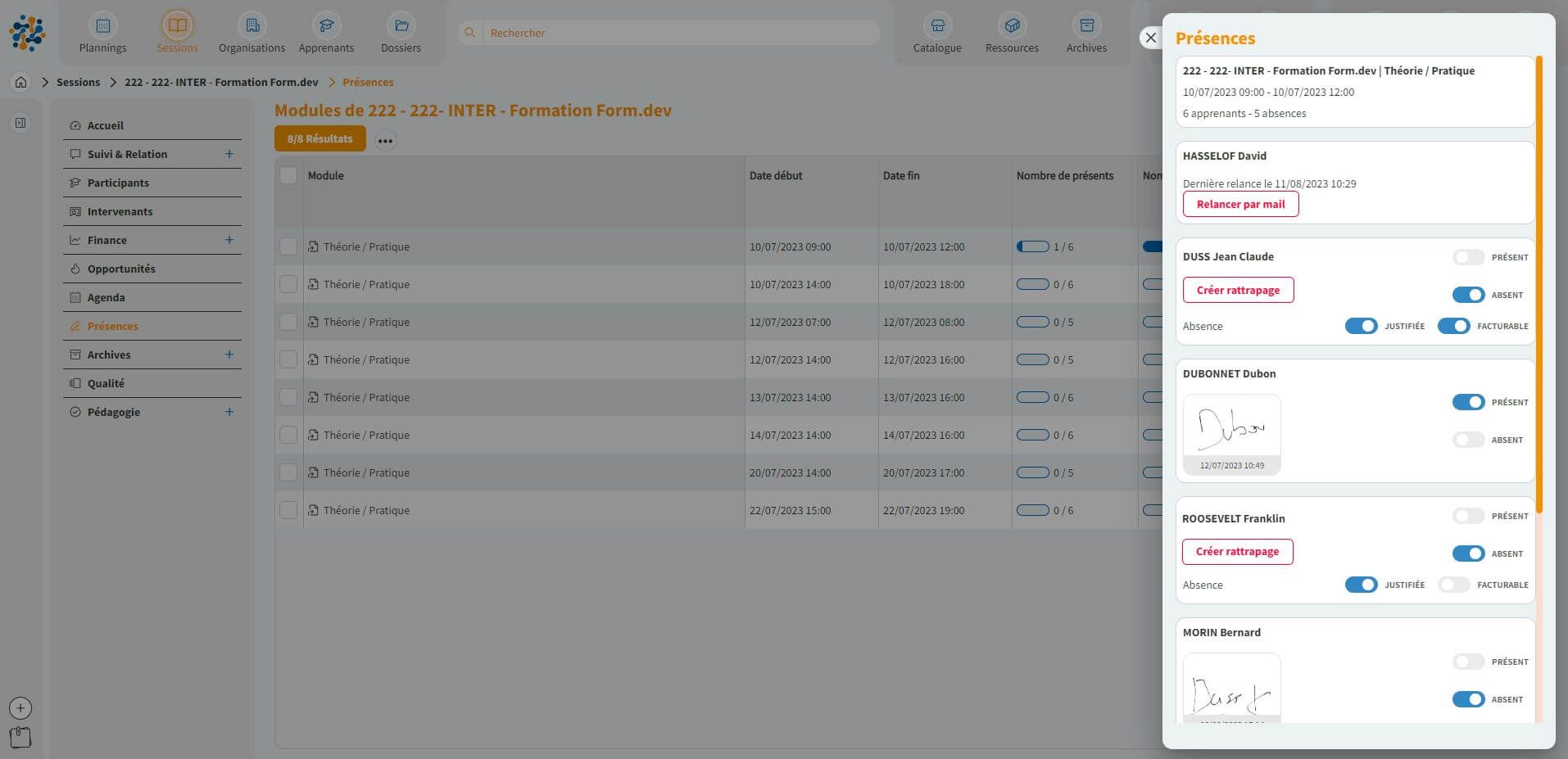 Envoyez vos demandes de sigantures automatiquement